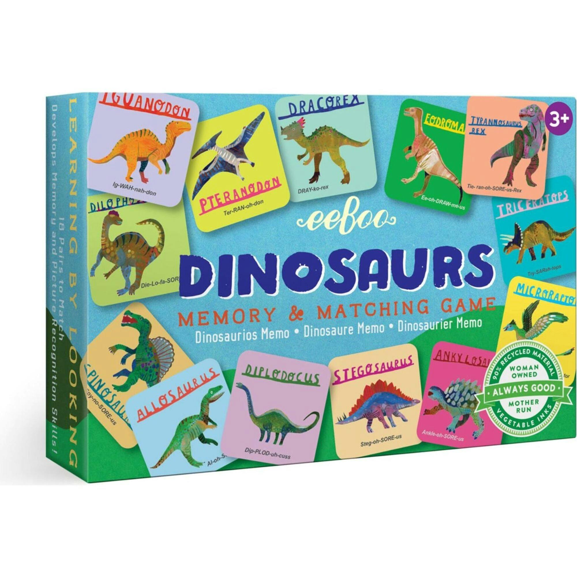 Dinosaurs Little Memory and Matching Game – Maisonette