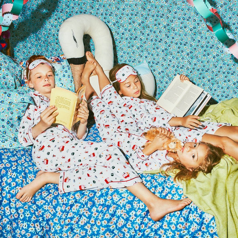 Pajama Party - Matching Sibling Holiday Pajamas | Maisonette