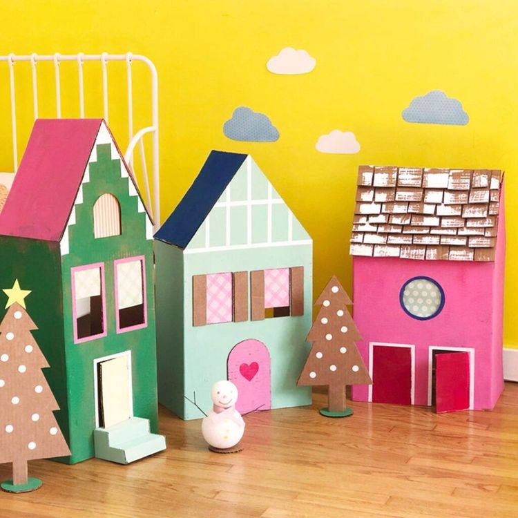 Chloe Fleury's DIY Holiday Village