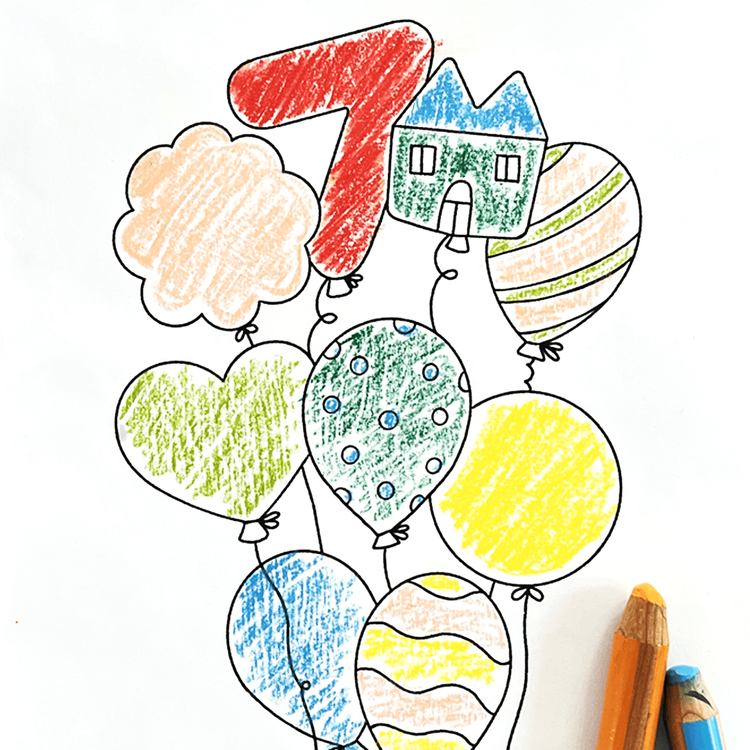 A Printable to Celebrate 7 Years of Maisonette 