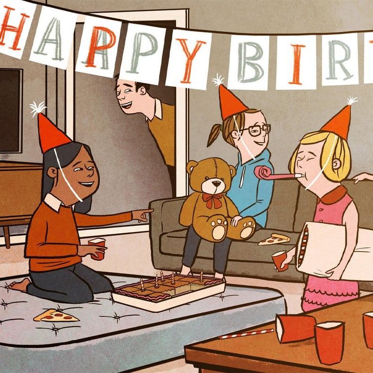 When Dad Plans a Birthday 