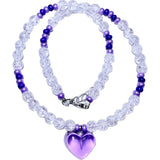 Purple Valentine Necklace
