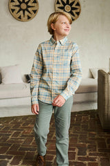 Pierfront Buttondown - Falls Plaid