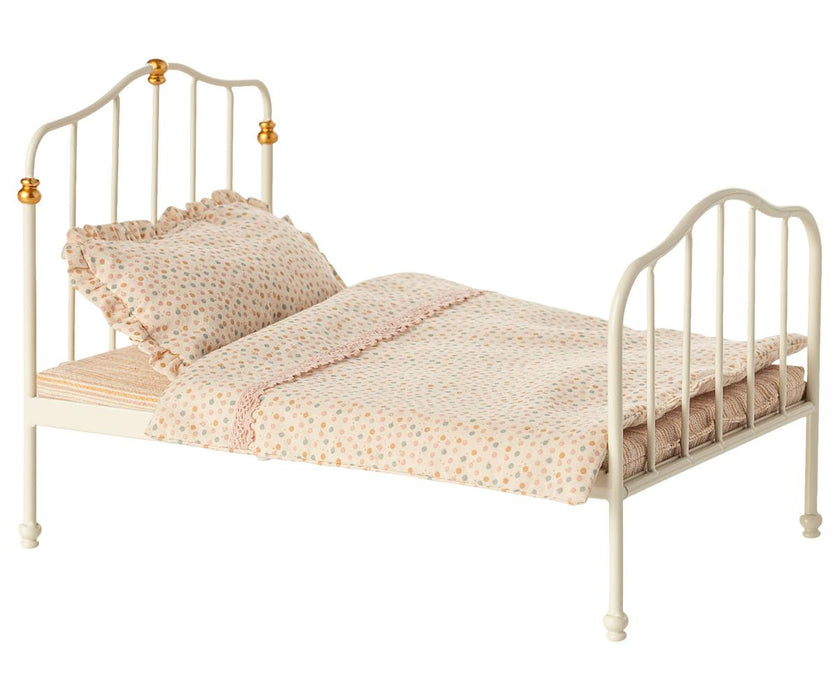 Vintage Bed, Mouse - Off-White