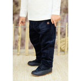 TARTINE ET CHOCOLAT Ribbed Corduroy Baby Pants