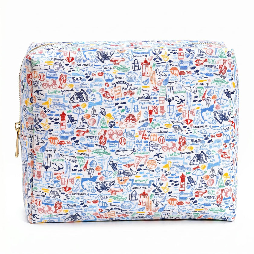 Cape Cod Large Travel Pouch