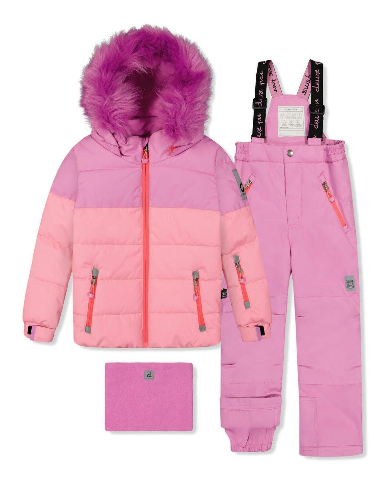 Two Piece Play Snowsuit Pinkish Violet