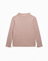 Button & Bow Sparkle Knitted Top