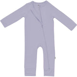Zippered Romper, Taro