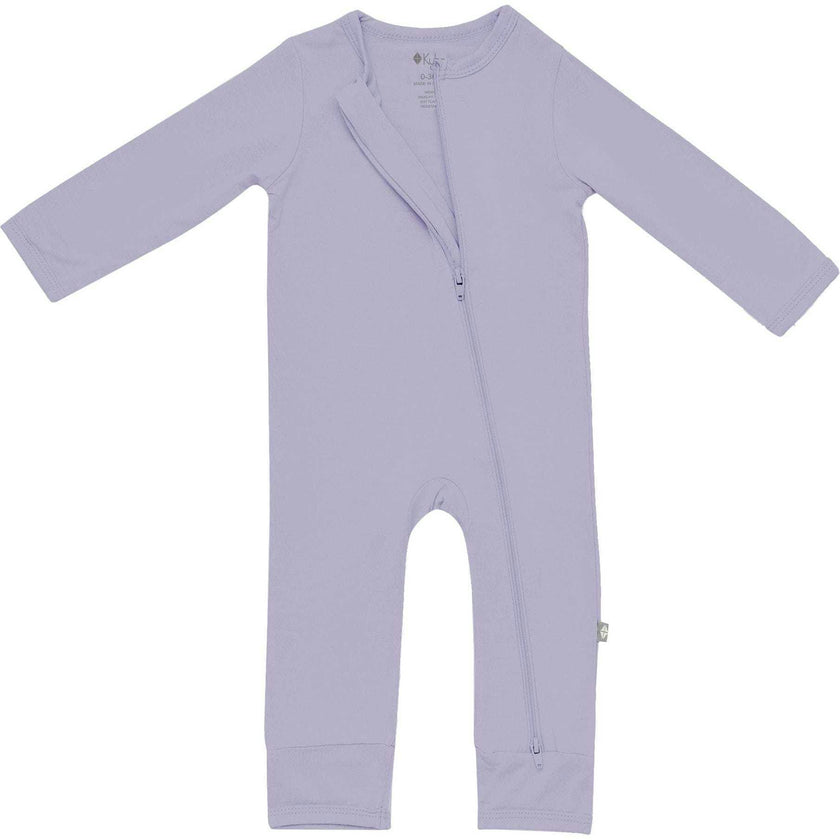 Zippered Romper, Taro