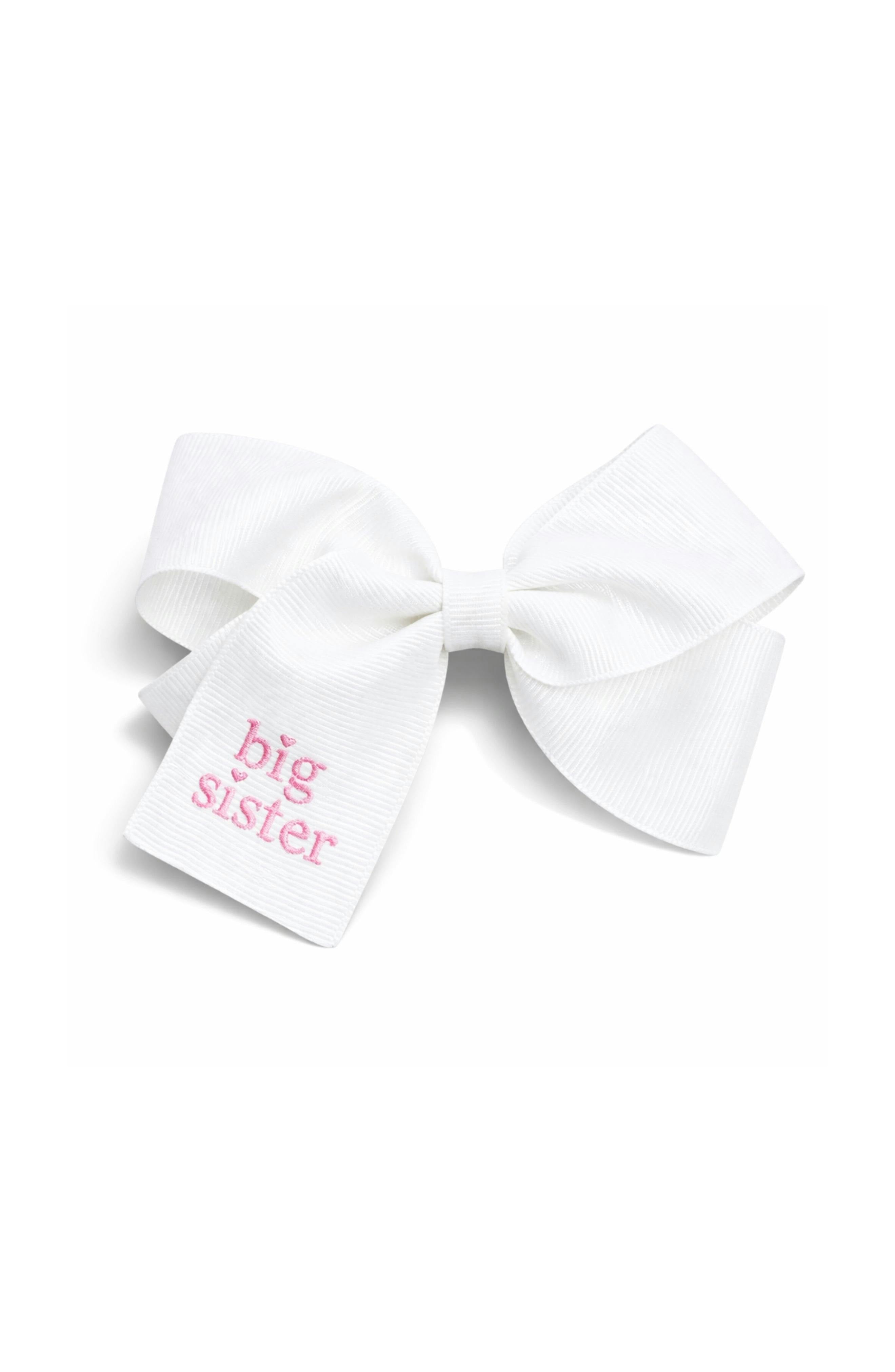 Big Sister Hair Bow