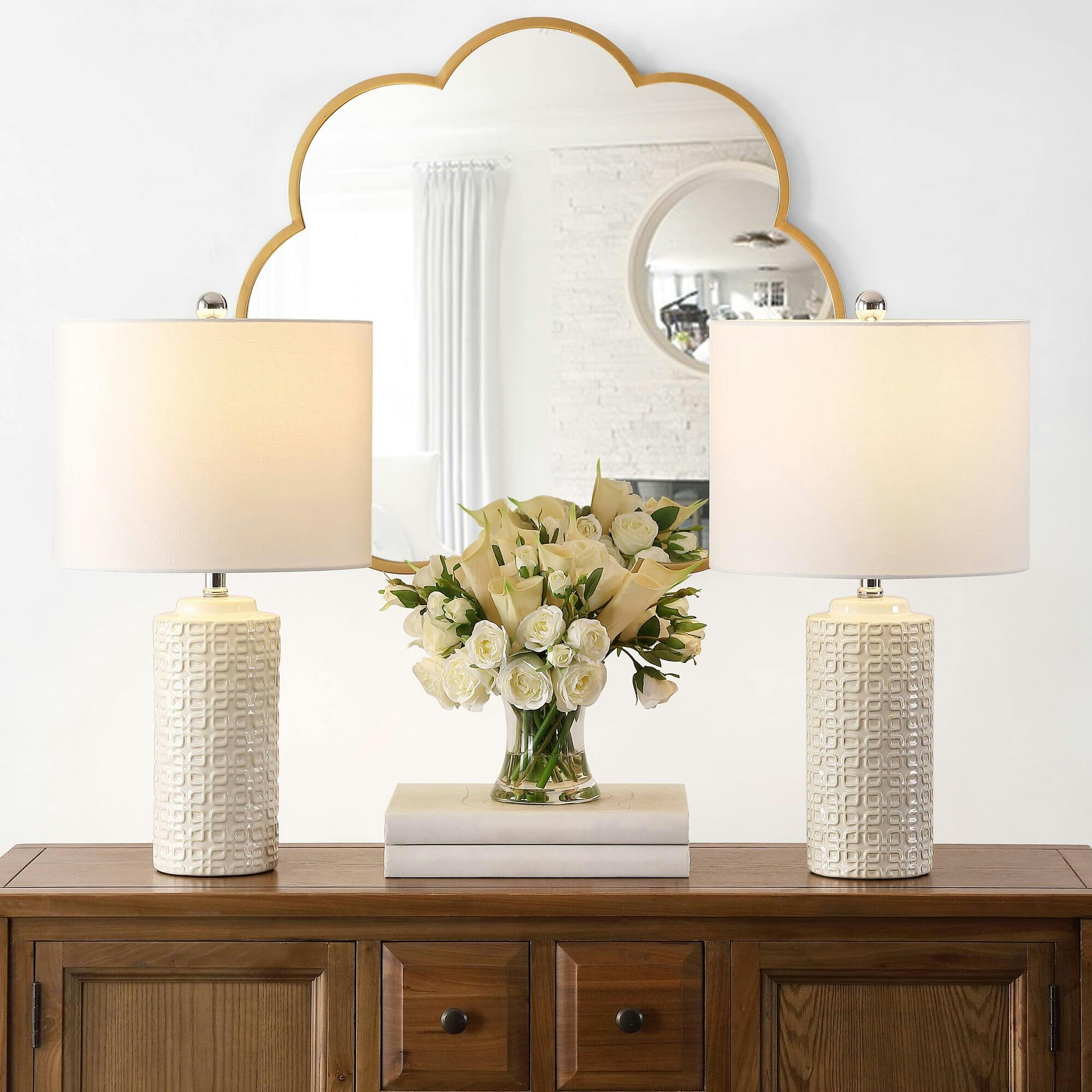 Set of 2 Artef Ceramic Table Lamps