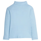 Stretchy Ribbed Long Sleeve Turtleneck Sweatshirt