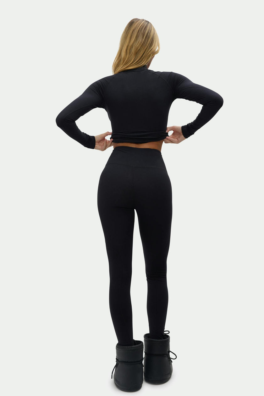 Ruth Lightweight Bamboo Legging Black