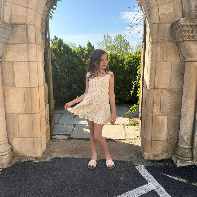 Floral Ruffle Dress