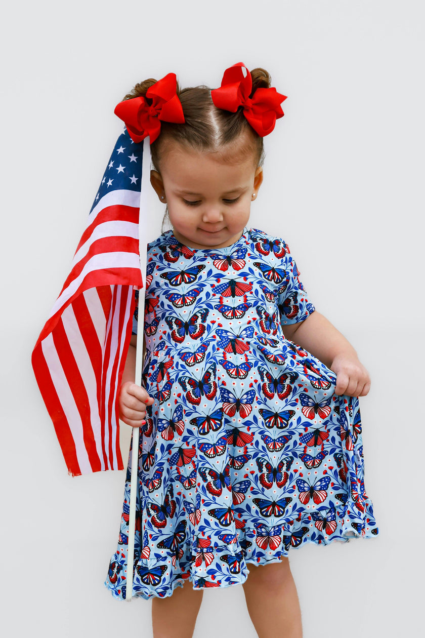 Liberty Wings Twirl Dress