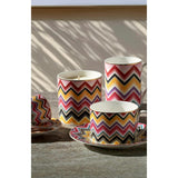 Marrakech Luxury Box Set 6 Pcs. Coffee Cup & Saucer - 6 X H 6