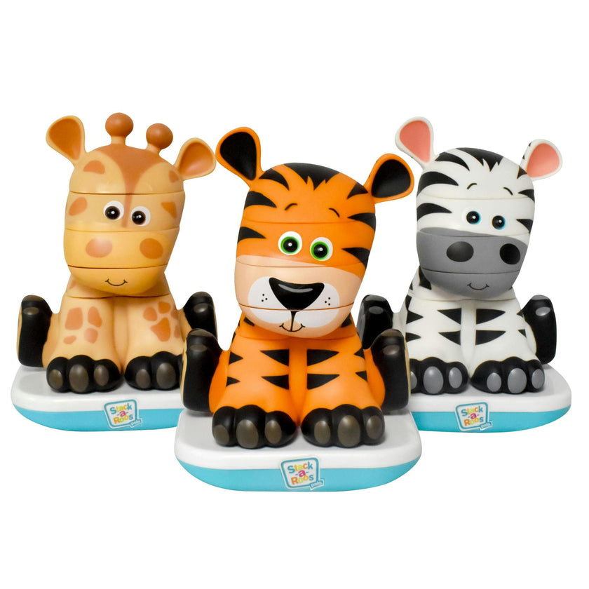 Stack-a-Roos Jungle Animal 3pk Bundle