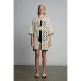 VIOLET CROCHET COVER UP | IVORY