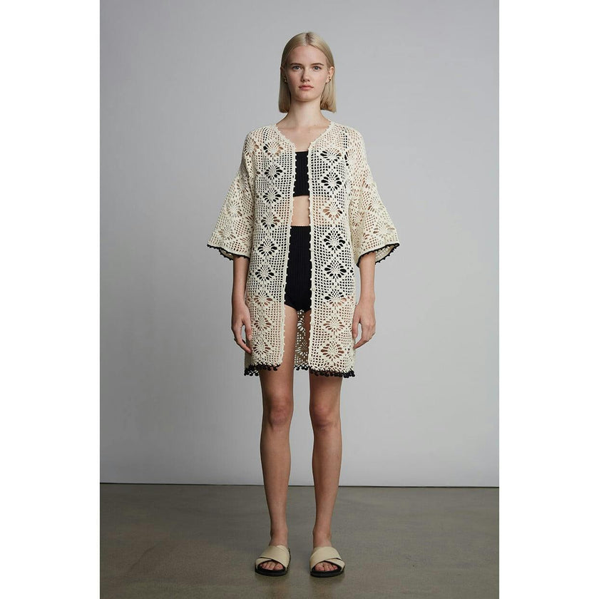VIOLET CROCHET COVER UP | IVORY