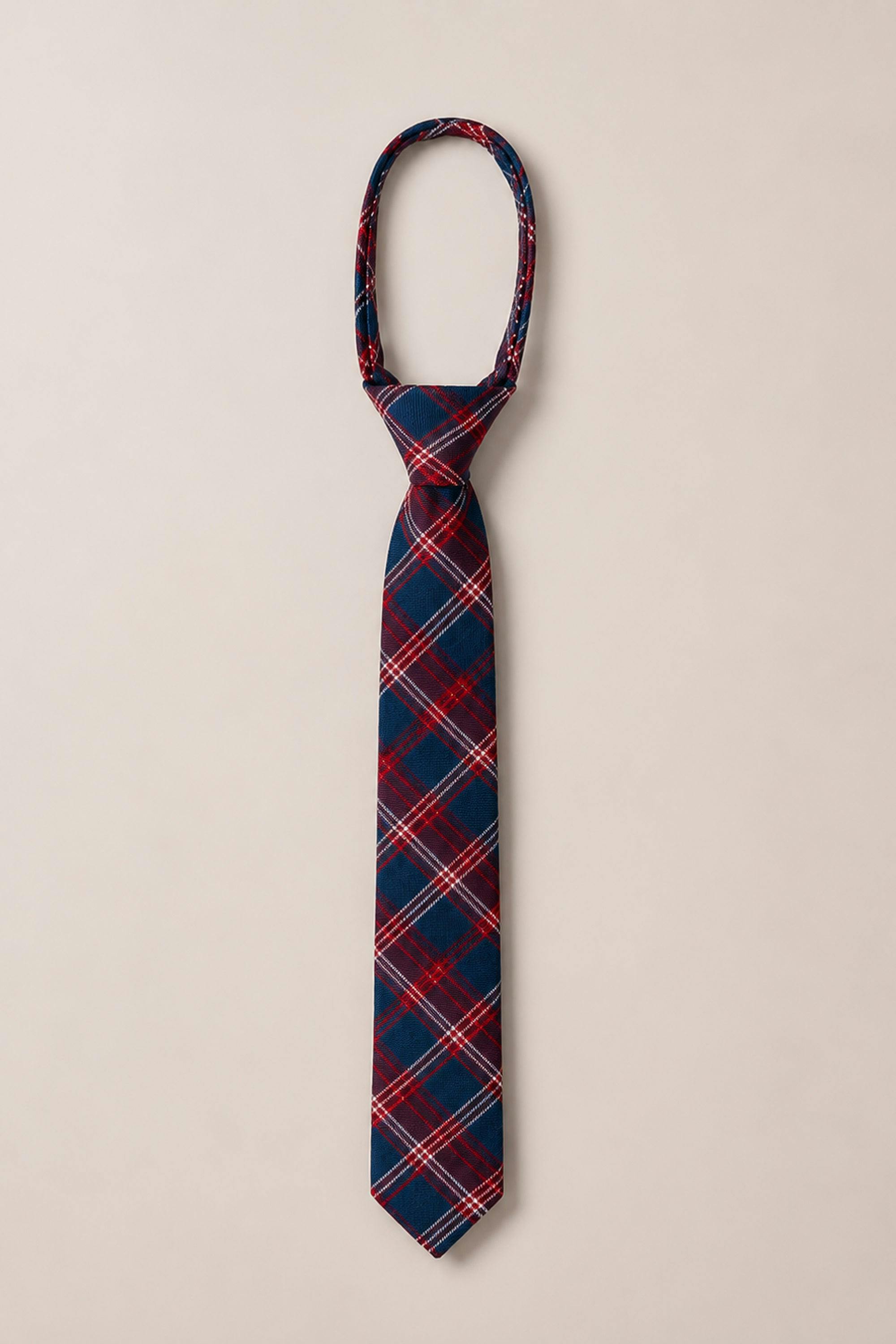 Ties in Mariner Tartan