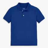 Kids short sleeve pique polo