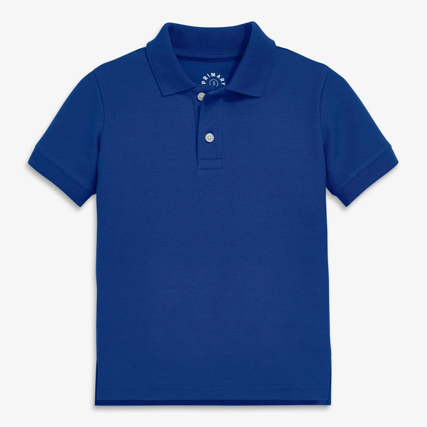 Kids short sleeve pique polo