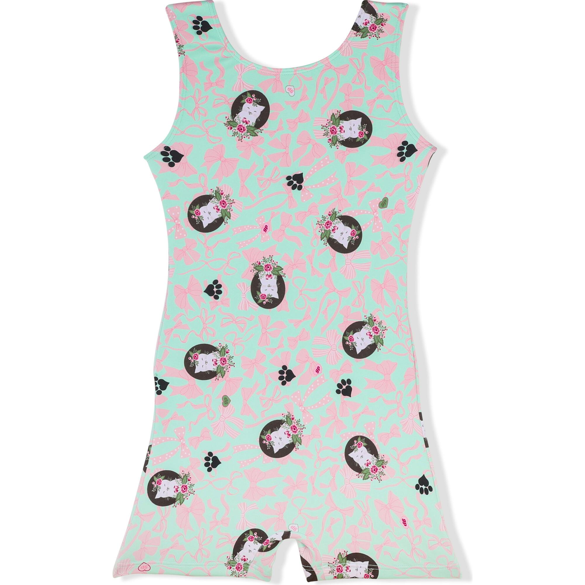 Kitty Bows Playsuit, Green