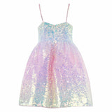 Sequin Ombre Sparkle Tank Dress