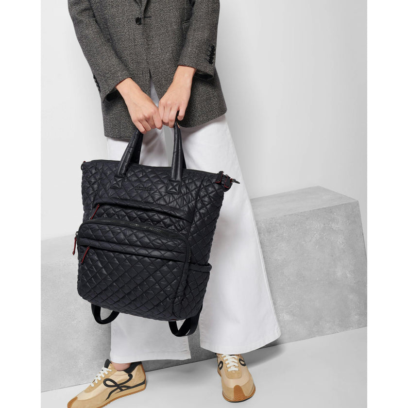 Black Metro Utility Backpack