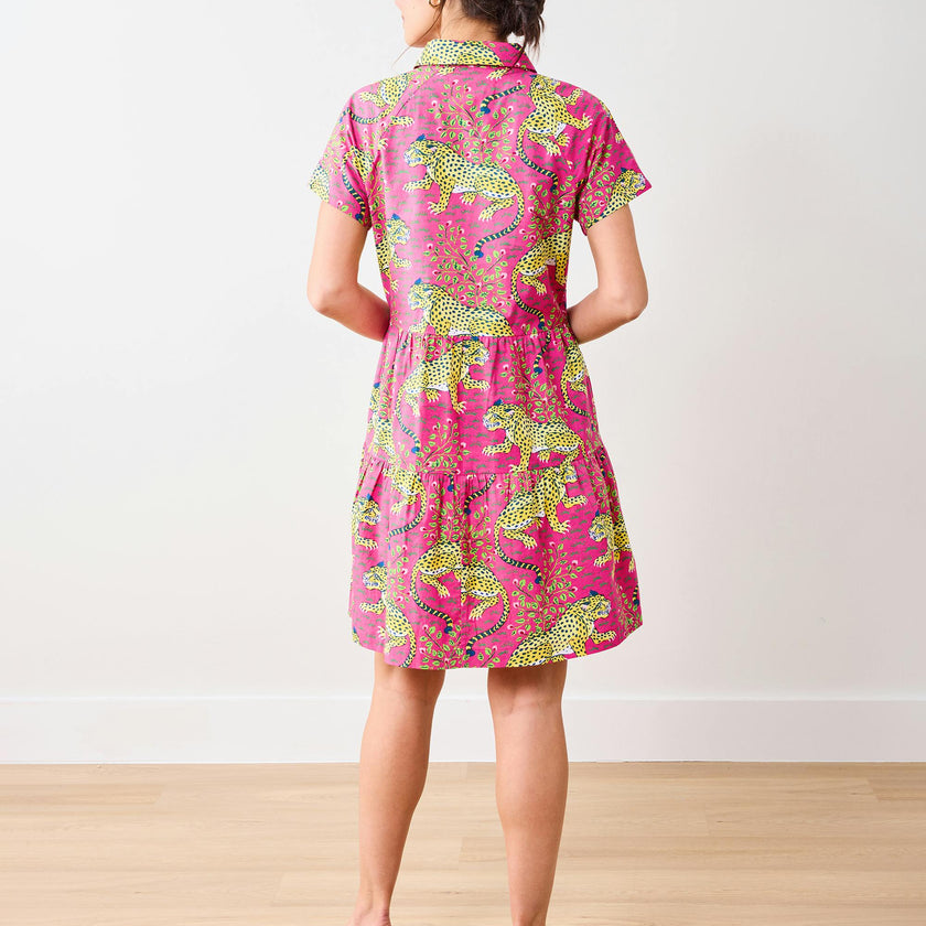 Bagheera - Easy Elegance Dress - Hot Pink