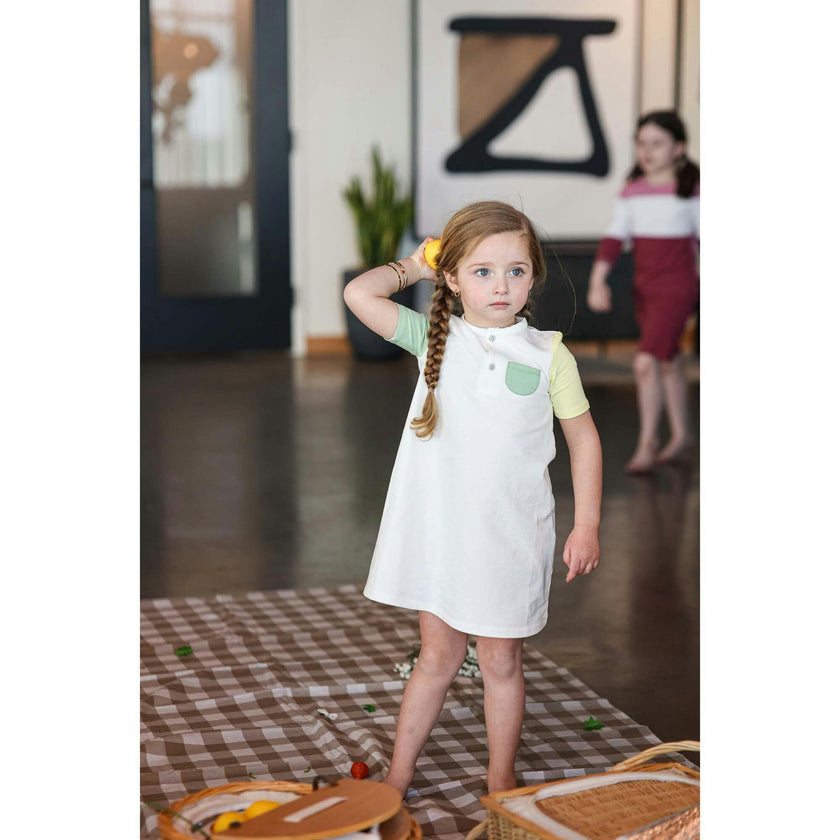 Sunshine Rainbows Short Sleeve Dress