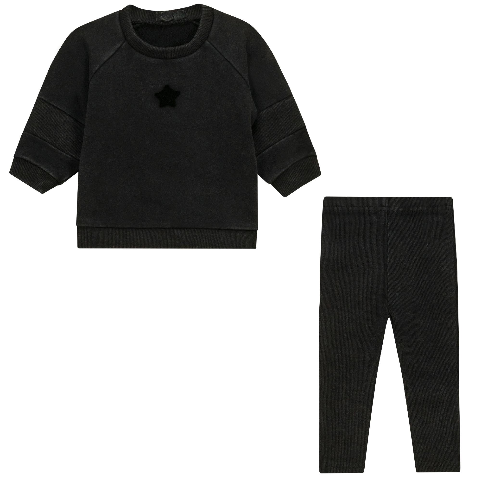 Distressed French Fleece 2Pc Set