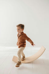 Boy's 3/4 Fleece Zip Sweatshirt