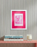 Palm Springs Matchbook Art Print