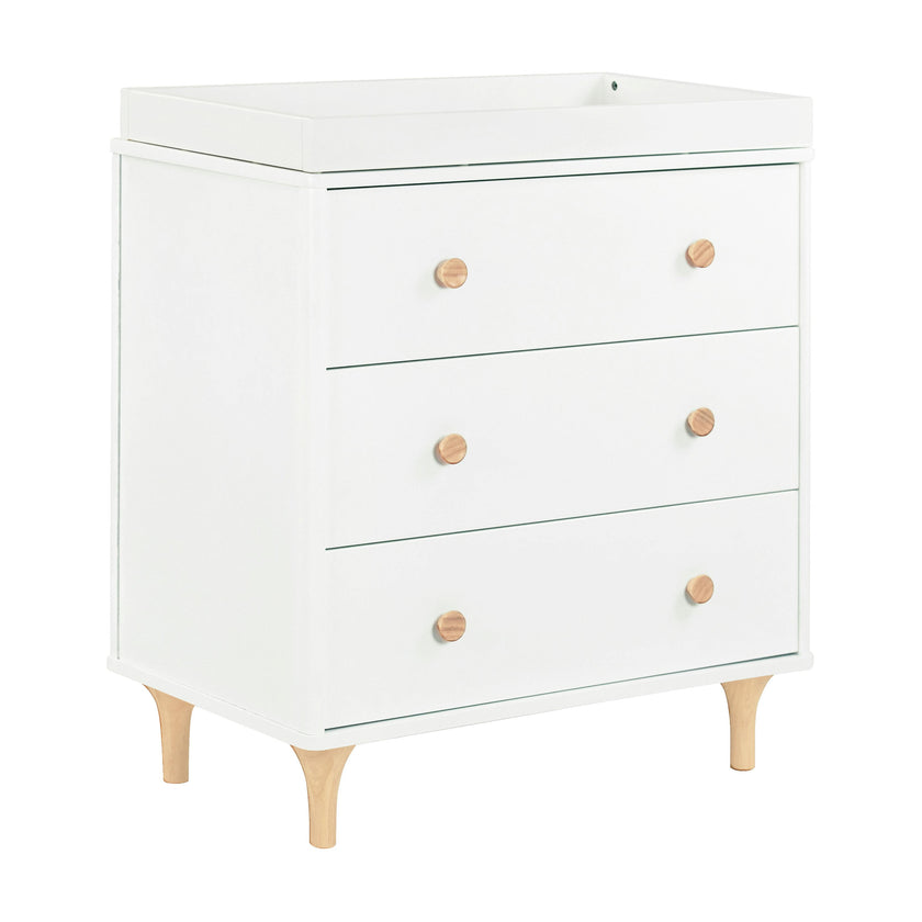 Lolly 3-Drawer Compact Changer Dresser with Removable Changing Tray (34")