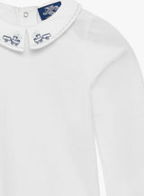 Baby Long Sleeved Monty Train Bodysuit