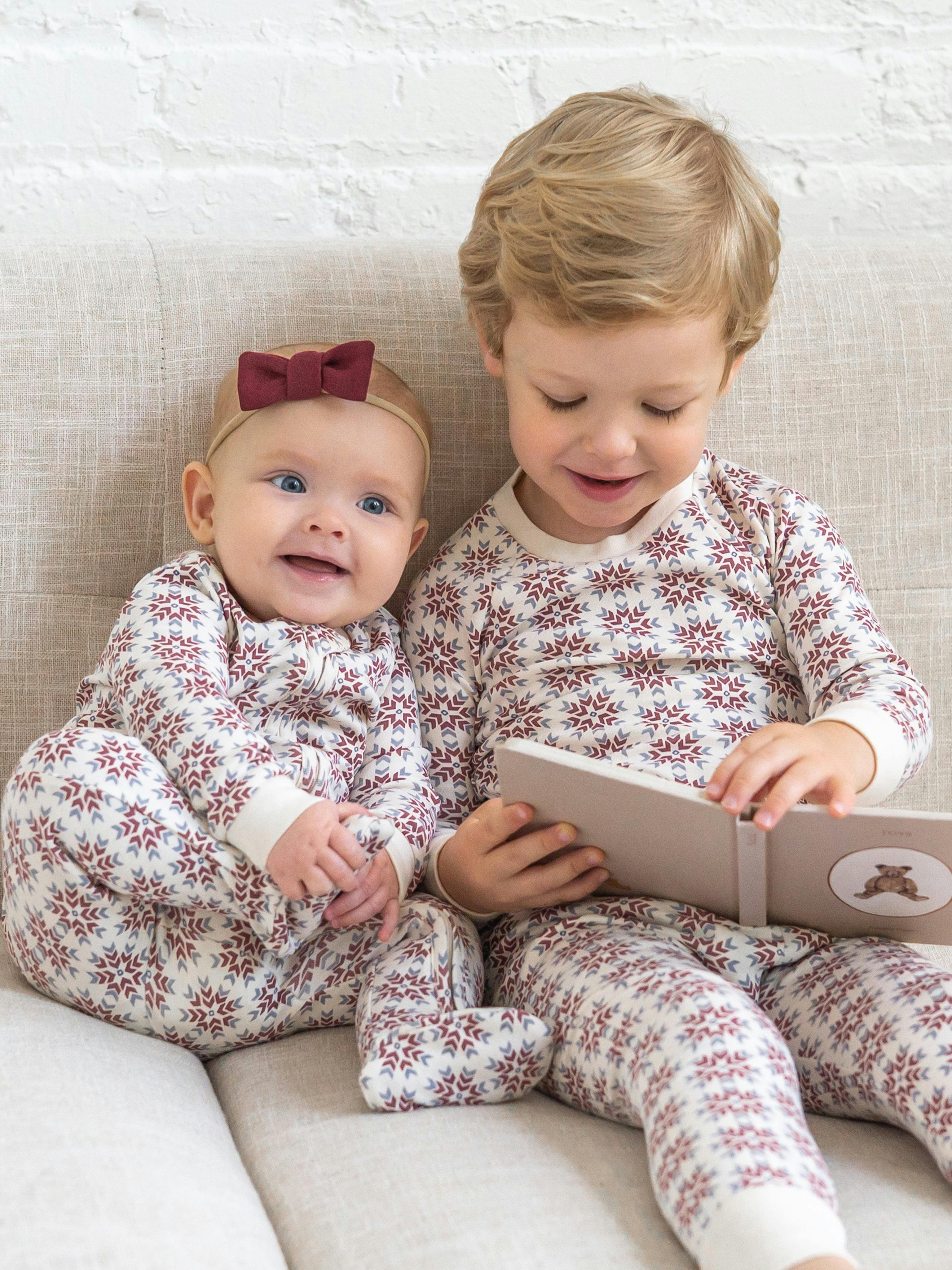 2 Piece Long Sleeve Jammie Set - Nordic