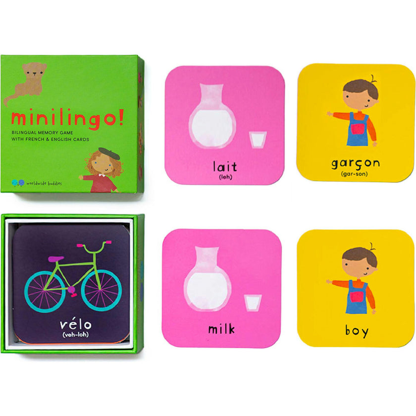 Minilingo, French/English Flashcards