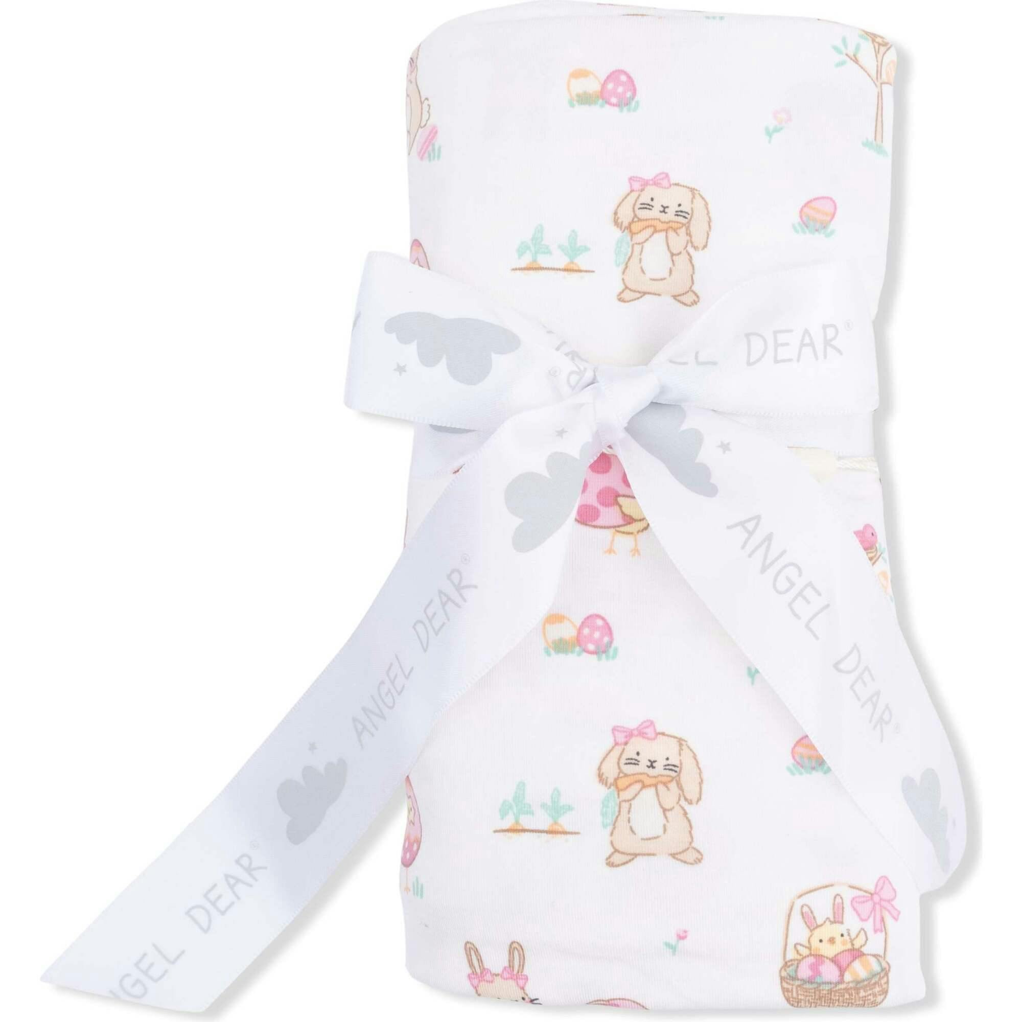 Easter Egg Hunt Pink - Swaddle Blanket