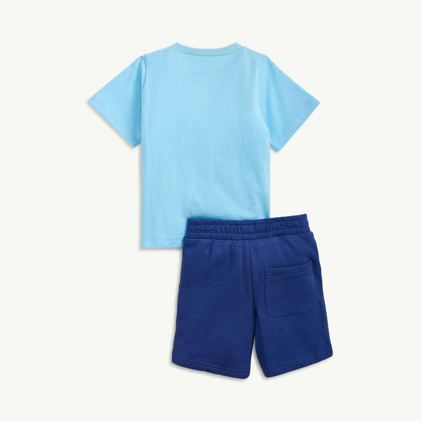 Magnetic Peek-A-Pocket T-Shirt & Shorts Set