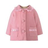Pink Ribbon Trim Matinee Jacket