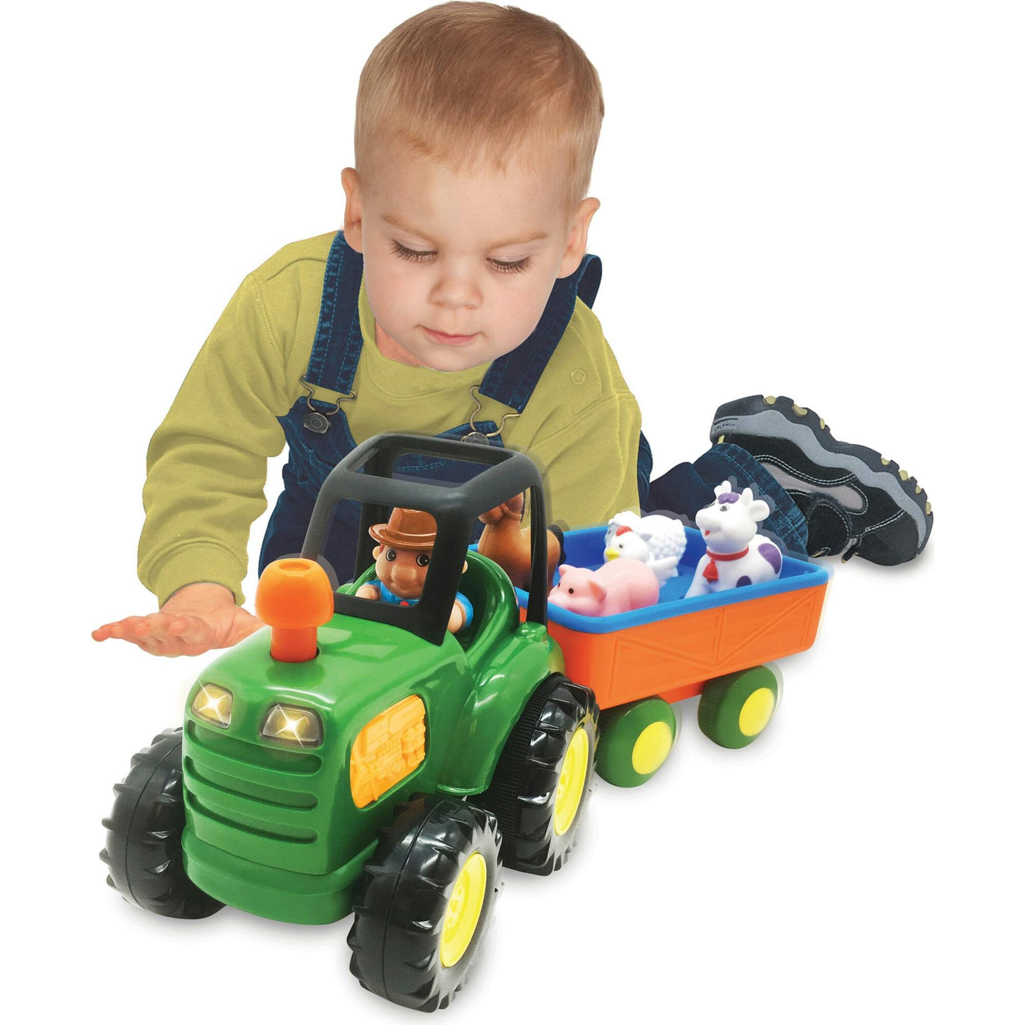 Light N' Sound: Farm Tractor - Vehicle & Animal Toy Playset