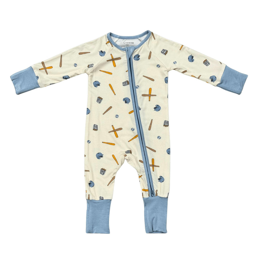 Baby Long Sleeve Zip Romper