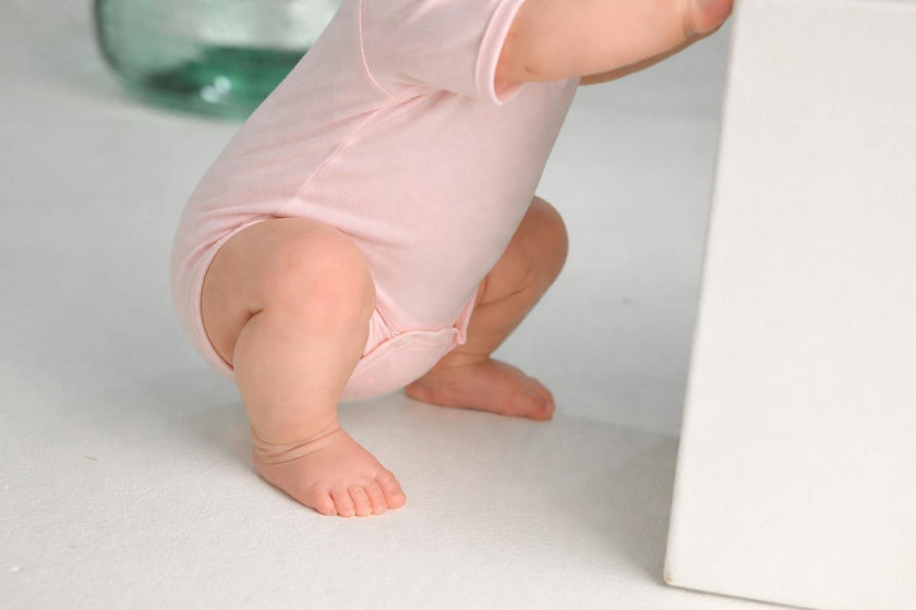 Magnetic Baby Bodysuit 2-Pack - Pink