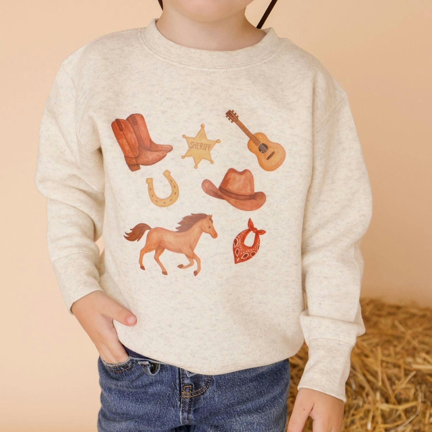 Western Cowboy Sweatshirt