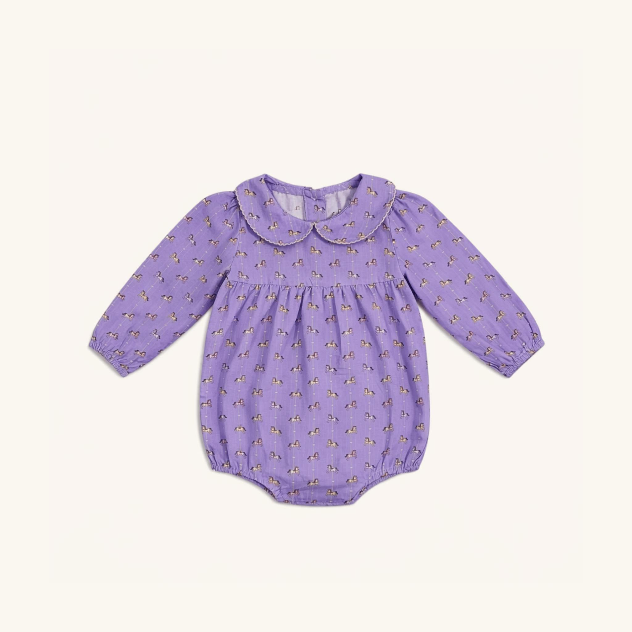 Baby Bubble in Purple Carousel