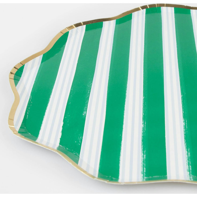 Festive Stripe Side Plates