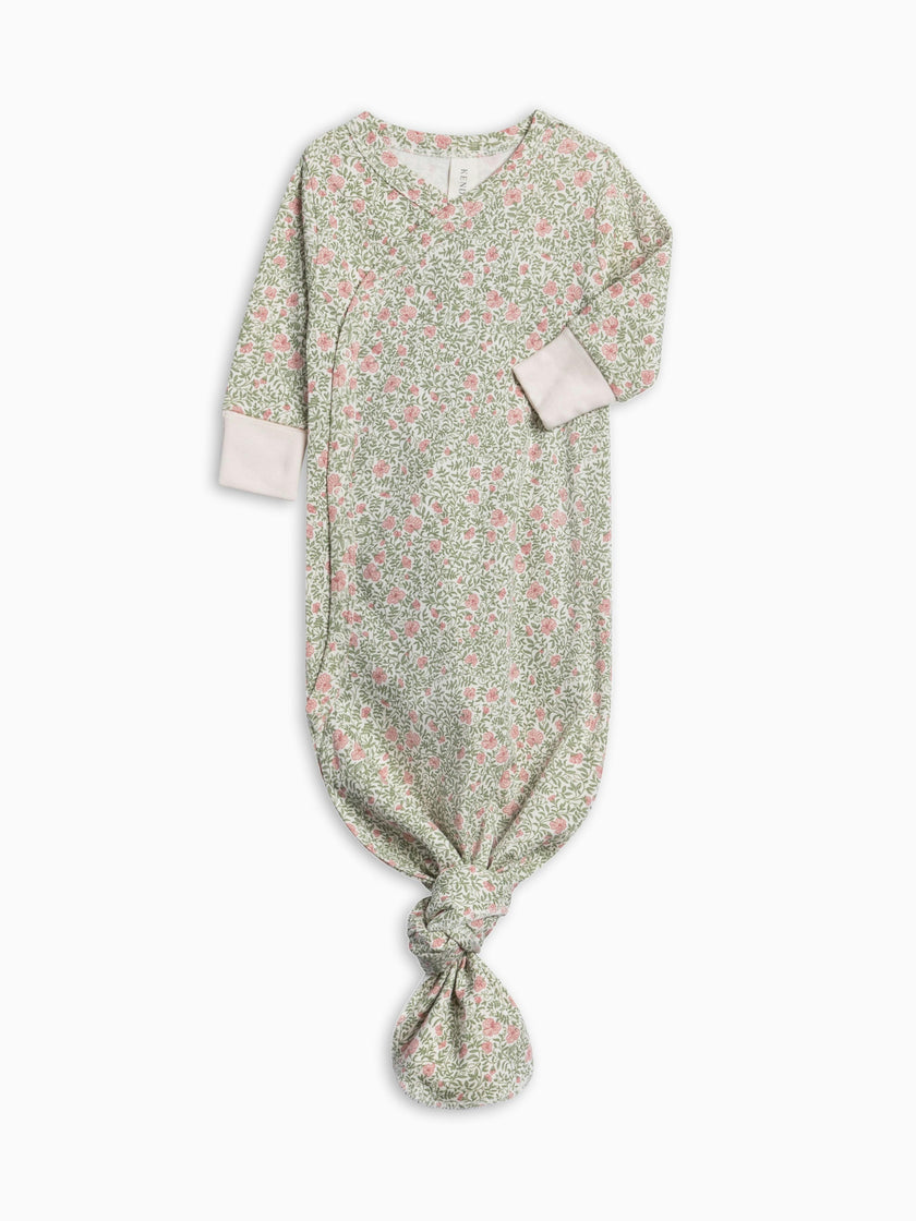 Organic Infant Winter Gown Set
