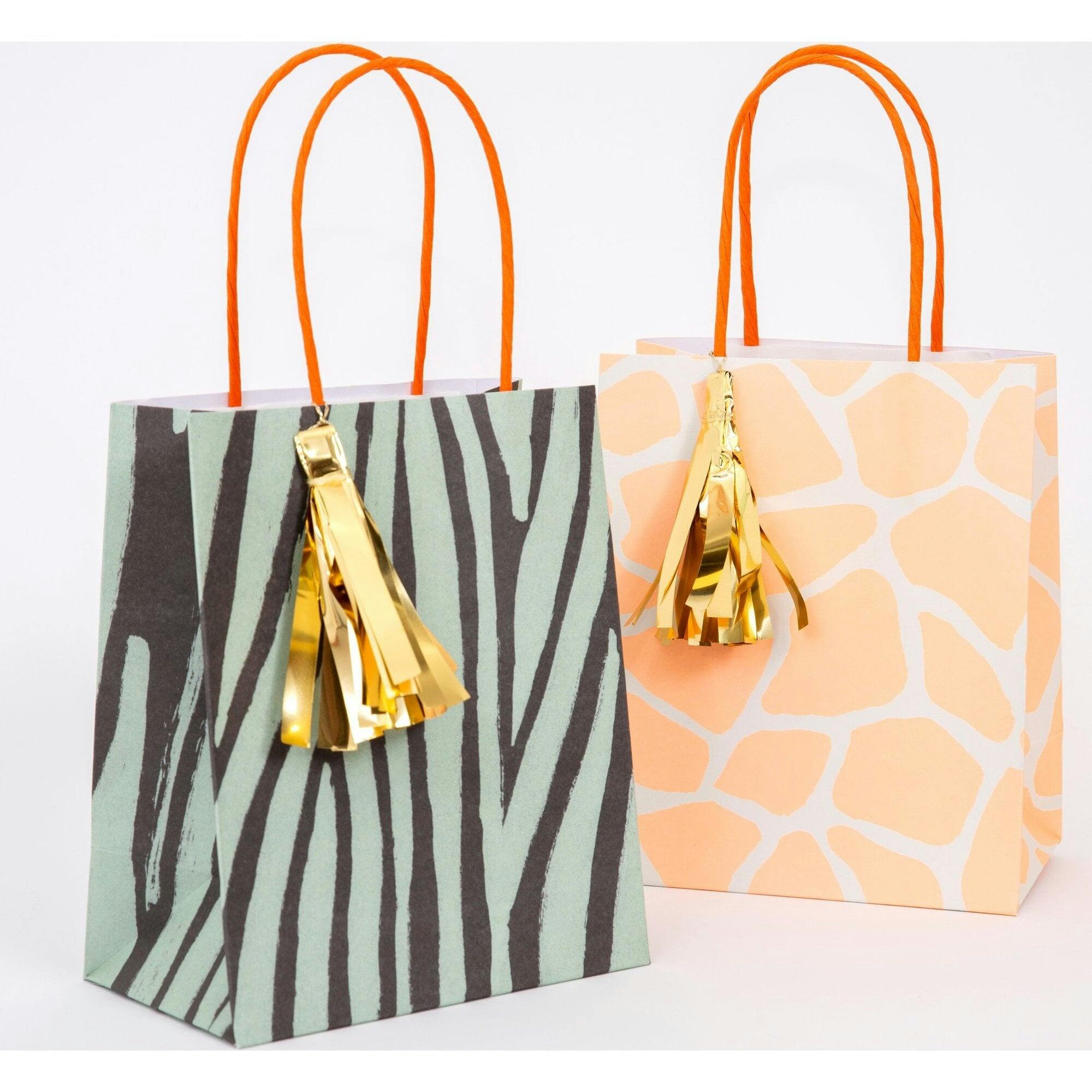 Safari Animal Print Party Bags